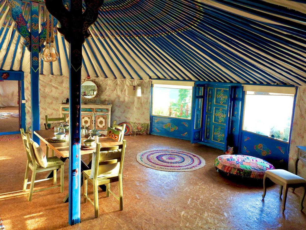 Exclusive Nirvana Yurts Glamping Káto Drys Extérieur photo