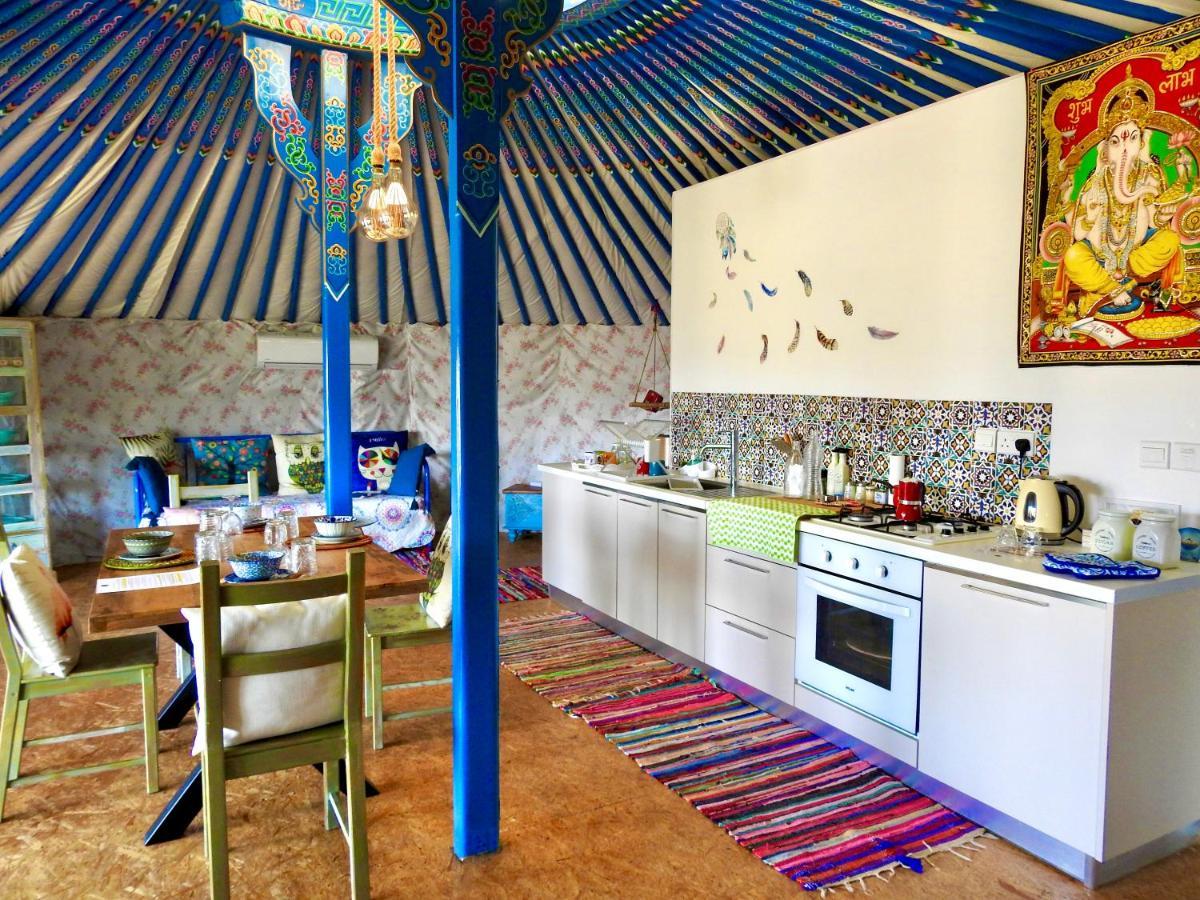 Exclusive Nirvana Yurts Glamping Káto Drys Extérieur photo